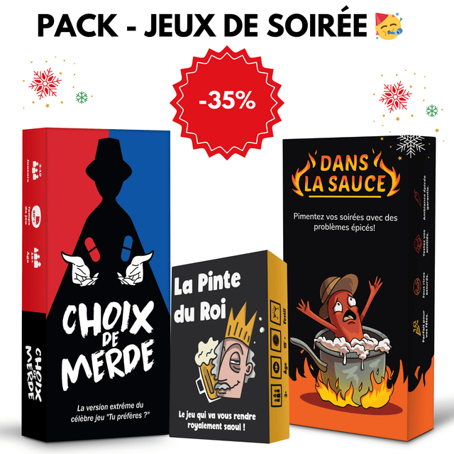 Pack Oh Happy Games - Jeux en Soirée 🥳