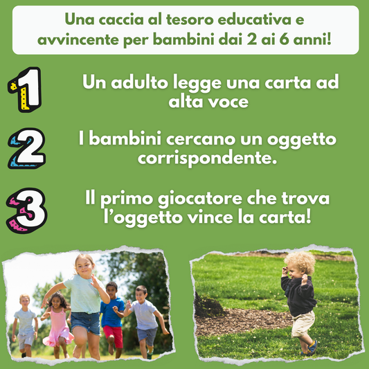 Trova-Mi! All'Aria Aperta - Gioco educativo Montessori per esplorare la natura