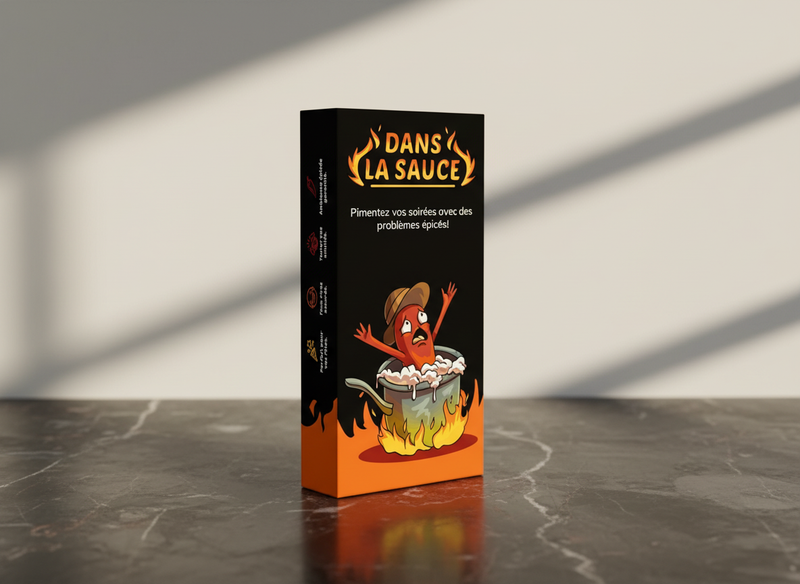 In the Sauce - Set Your Evenings on Fire with Homemade Problems! 💀 🎉 — contenu de la boîte
