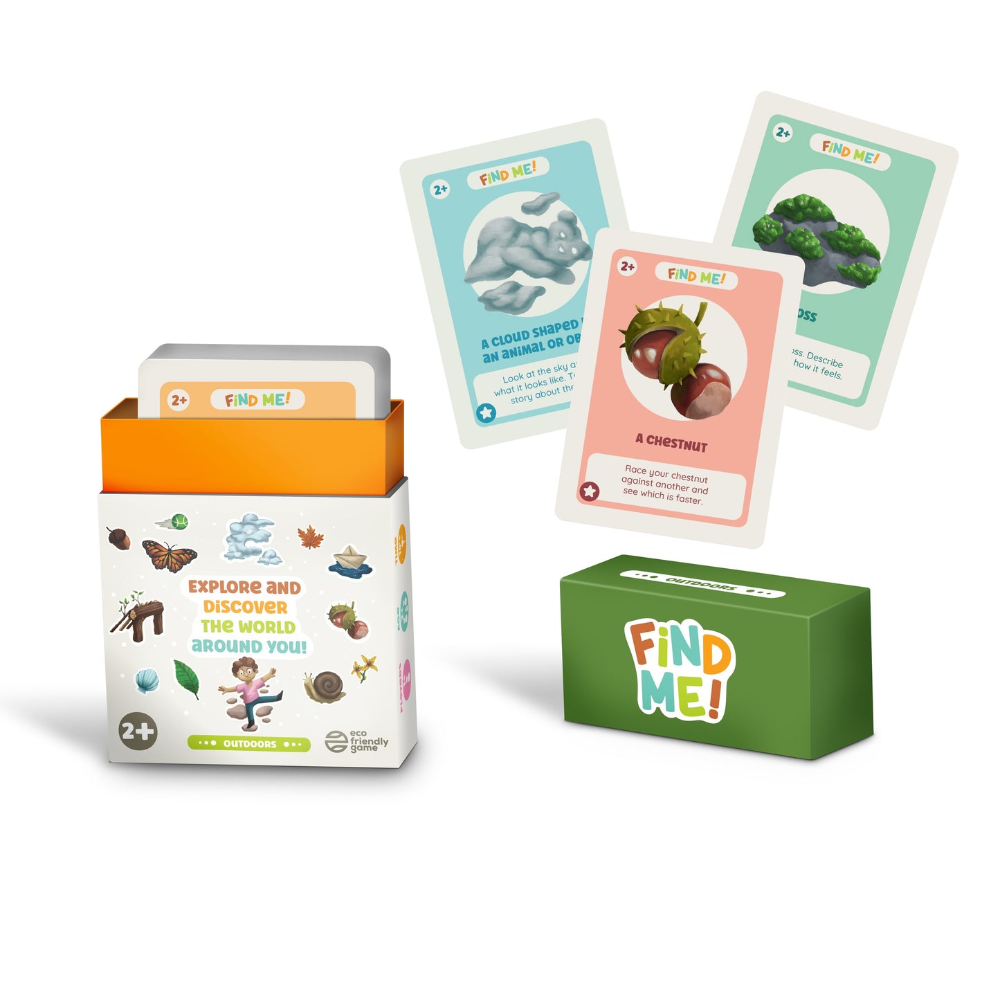 Find Me Outdoors EN opened box contents