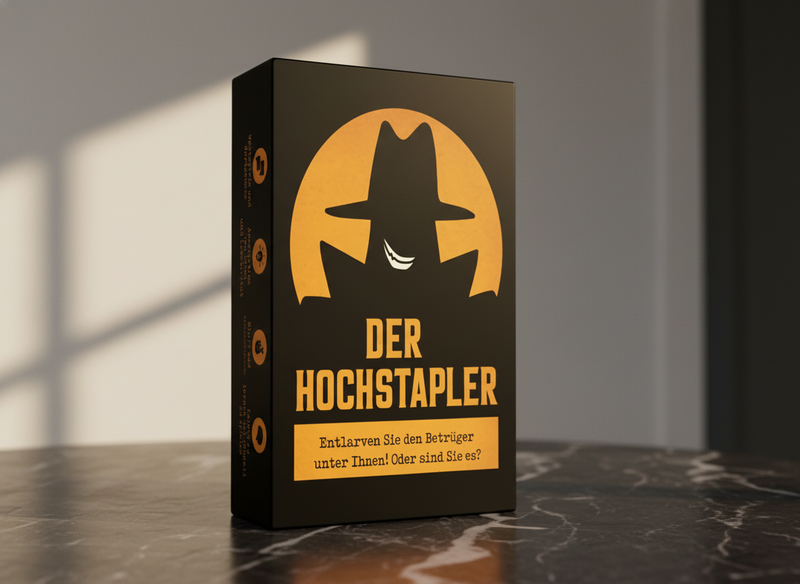 The Imposter - Can You Expose Him? Bluff, creativity, puns and suspicions! 🕵 — contenu de la boîte