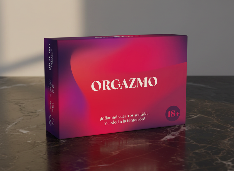 Orgazmo - Oh Happy Games - The Game That Lights Up Your Nights and Awakens Your Senses - Games for Couples, Adult Board Game, Adult Card Game, Couple Gift, Original Gift for Men/Women — contenu de la boîte