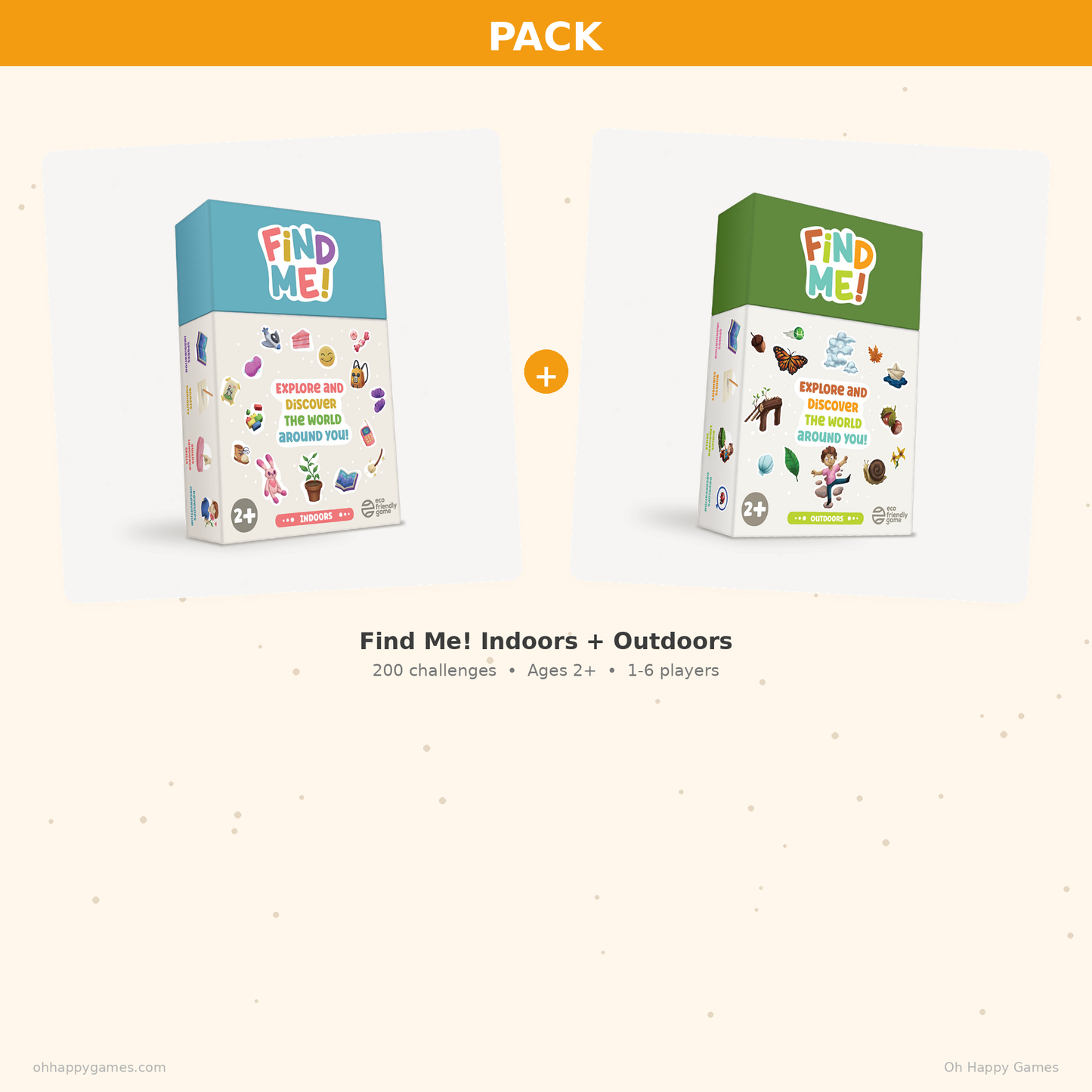 Find Me! Complete Pack – Indoors + Outdoors