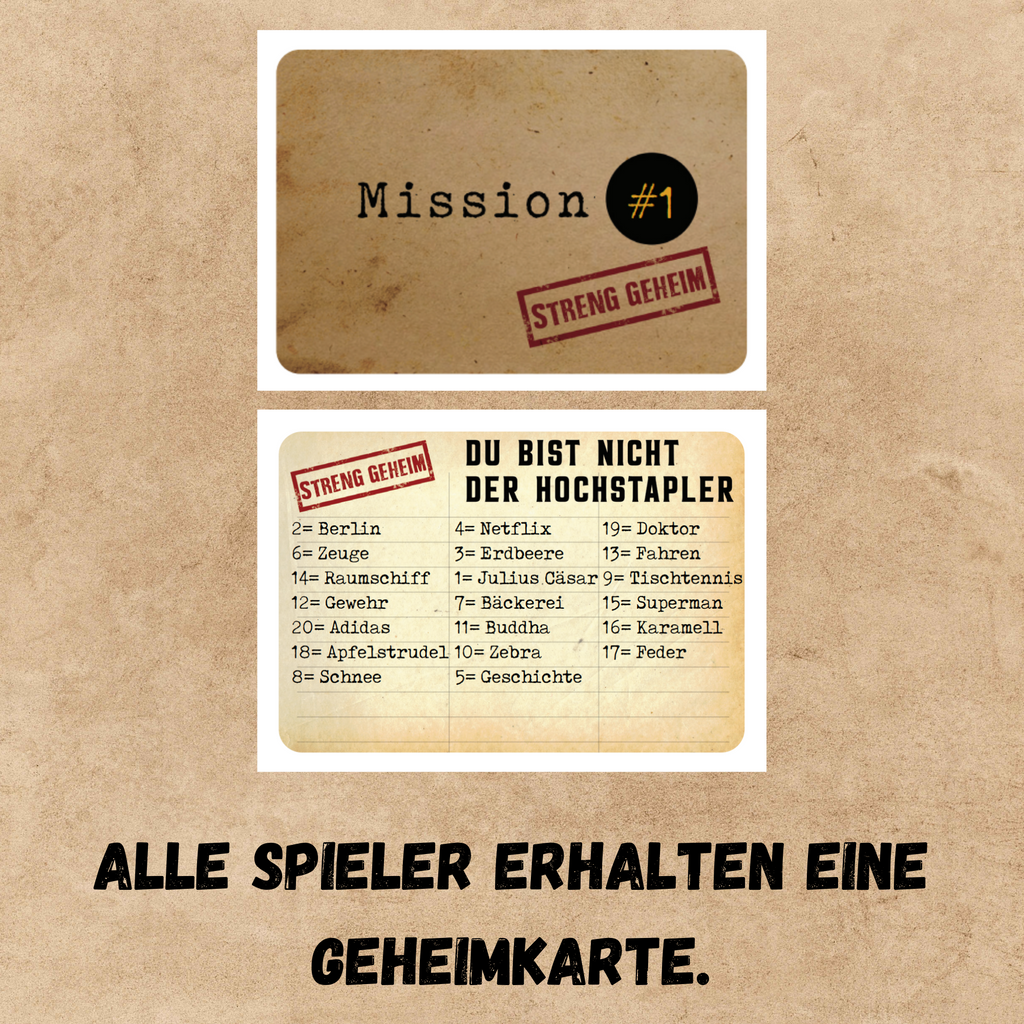 Karta der hochstapler