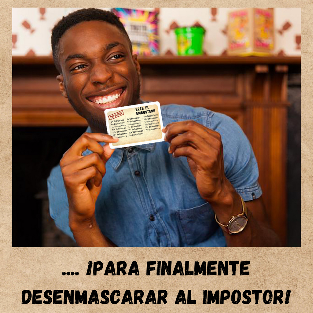 Amigos jugandos al embustero