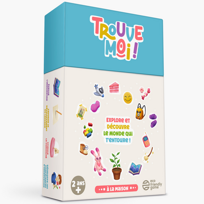 Trouve-moi - Le Jeu Éducatif et Ludique Approuvé par les Parents- Pour Enfants de 2 à 6 Ans