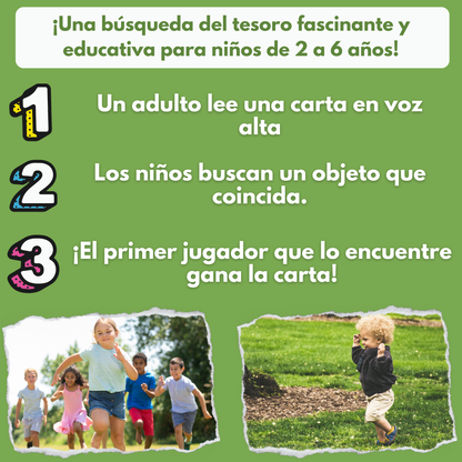 ¡Encuéntrame! Aire Libre – Juego educativo Montessori para niños de 2 a 6 años