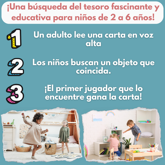 ¡Encuéntrame! En Casa – El juego de observación para los más pequeños