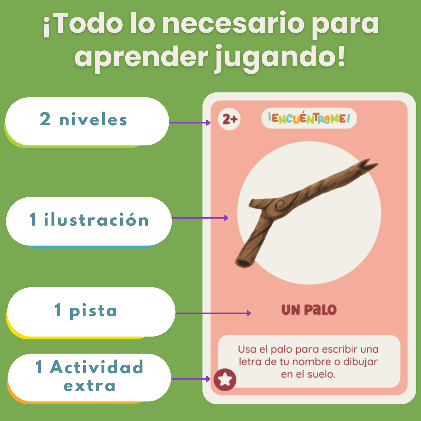 ¡Encuéntrame! Aire Libre – Juego educativo Montessori para niños de 2 a 6 años