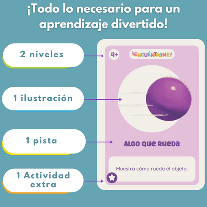 ¡Encuéntrame! En Casa – El juego de observación para los más pequeños