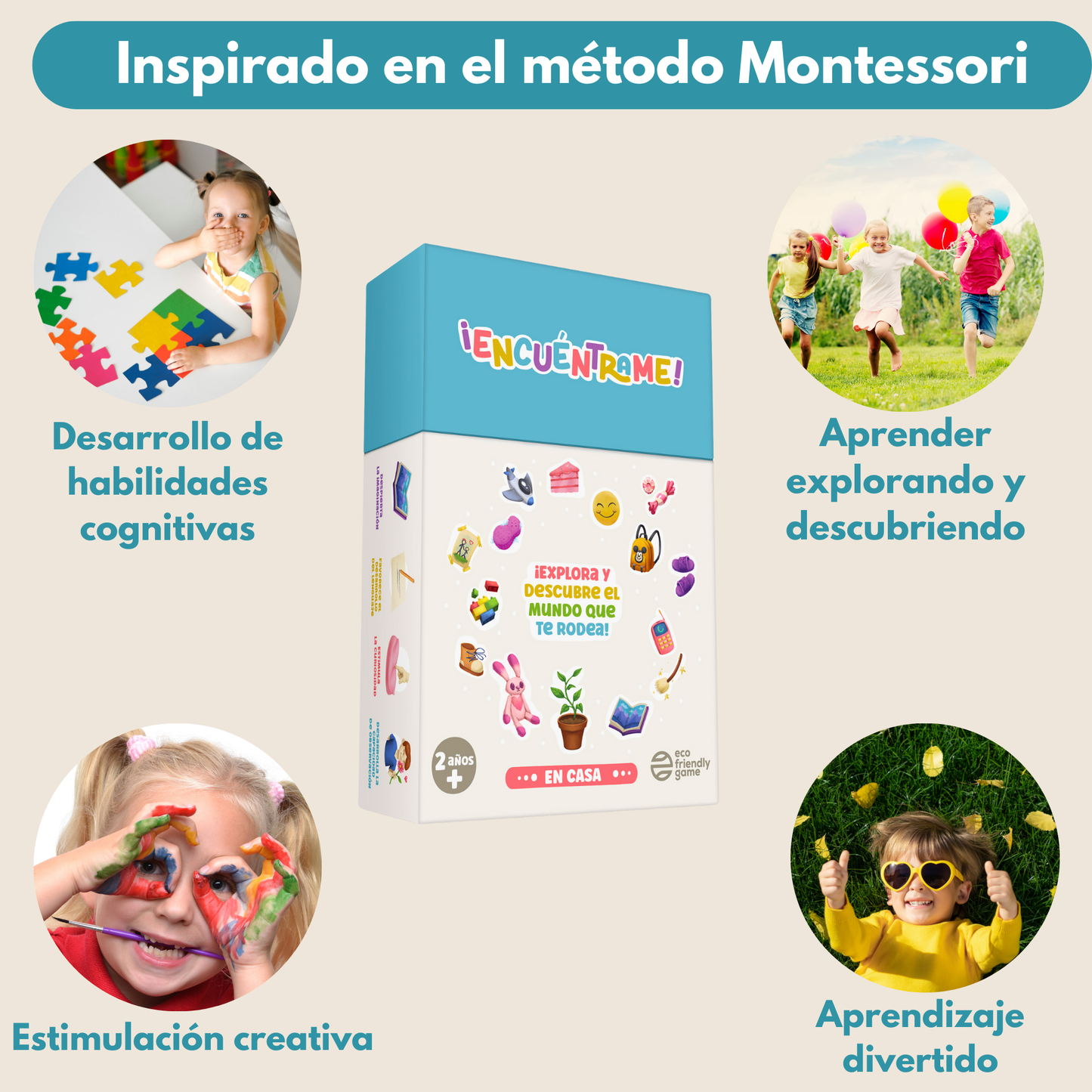 ¡Encuéntrame! En Casa – El juego de observación para los más pequeños