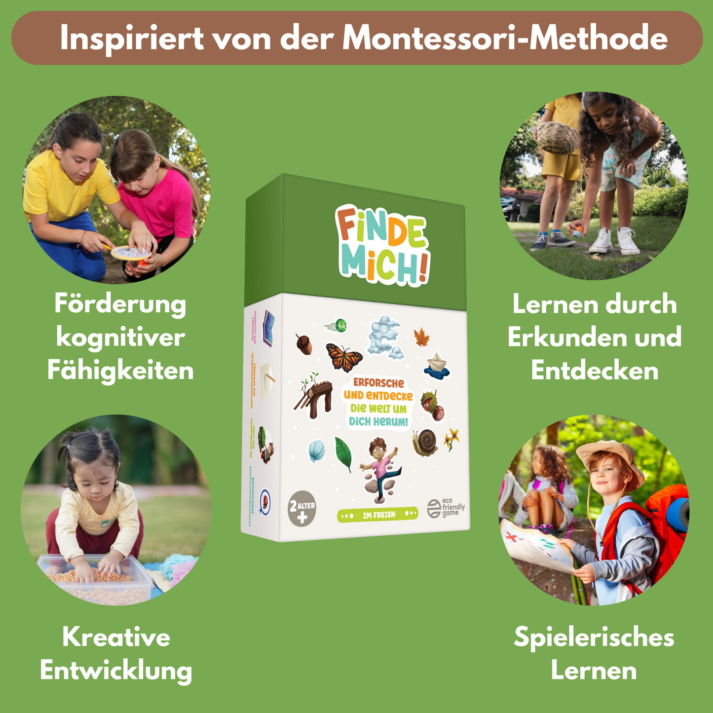 Finde Mich! Im Freien – Das Naturentdeckerspiel für Kinder