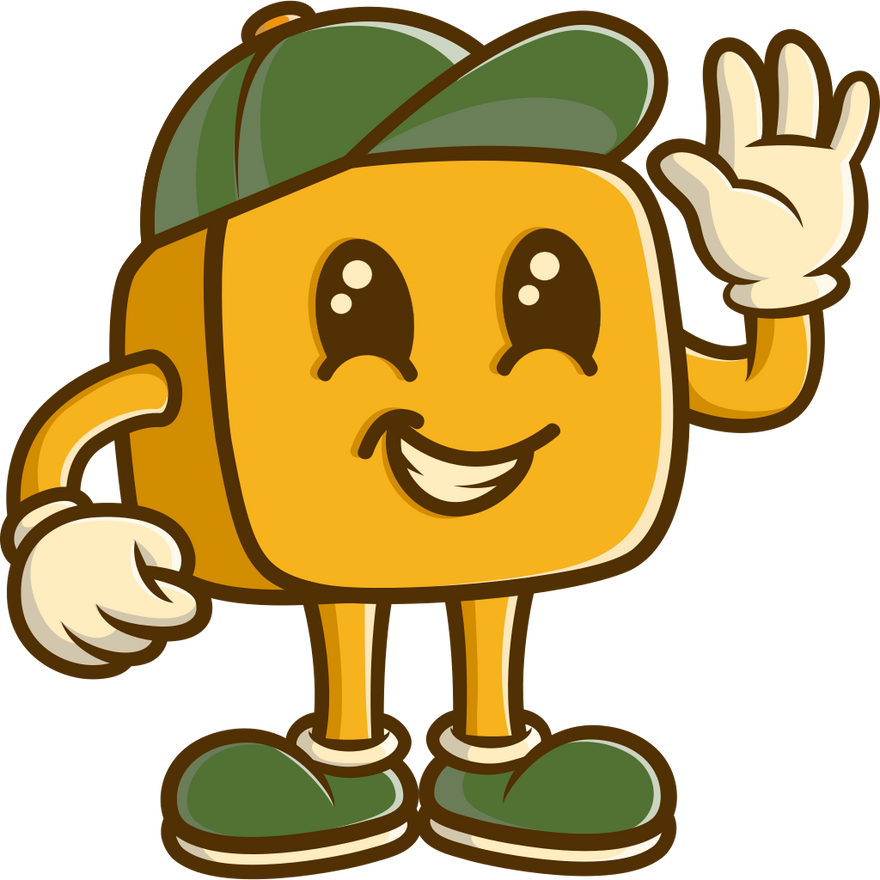 Boxy, la mascotte Oh Happy Games