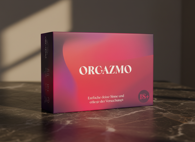 Orgazmo by Oh Happy Games: Where passion and excitement meet - The ultimate card game for couples - Couple game, games for couples, couples, adult board game, Valentine's Day, love game — contenu de la boîte