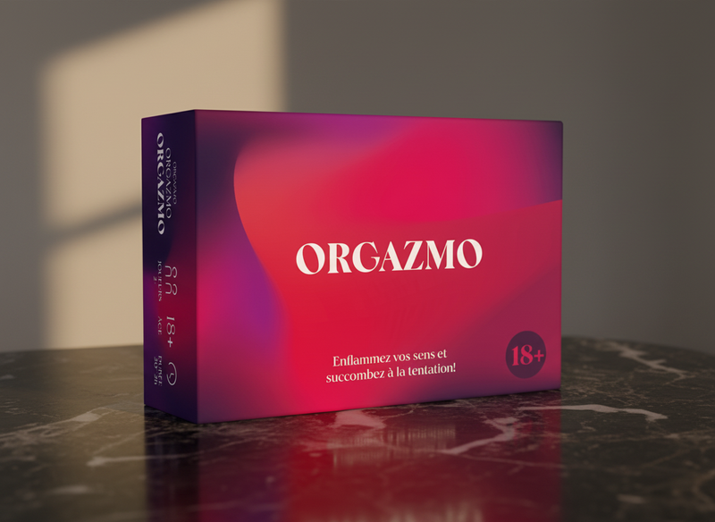Orgazmo – Le jeu intime pour couples — contenu de la boîte