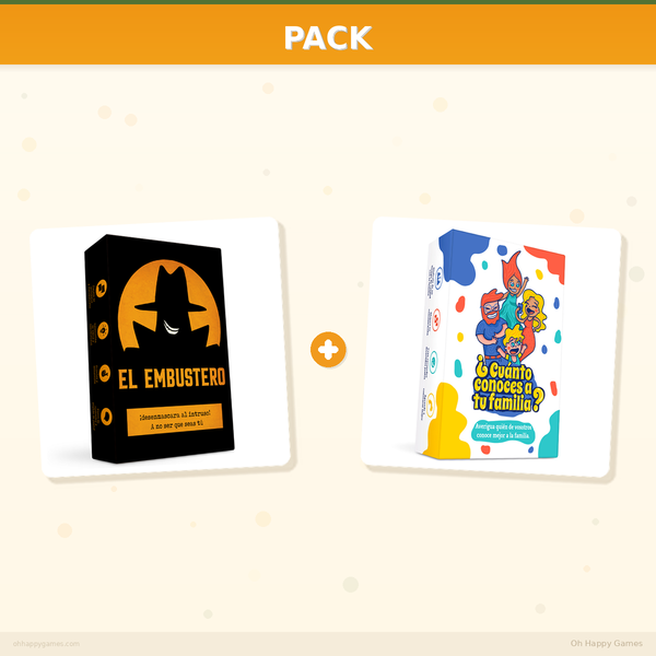 Pack ES - El Embustero + ¿Cuánto conoces a tu Familia?