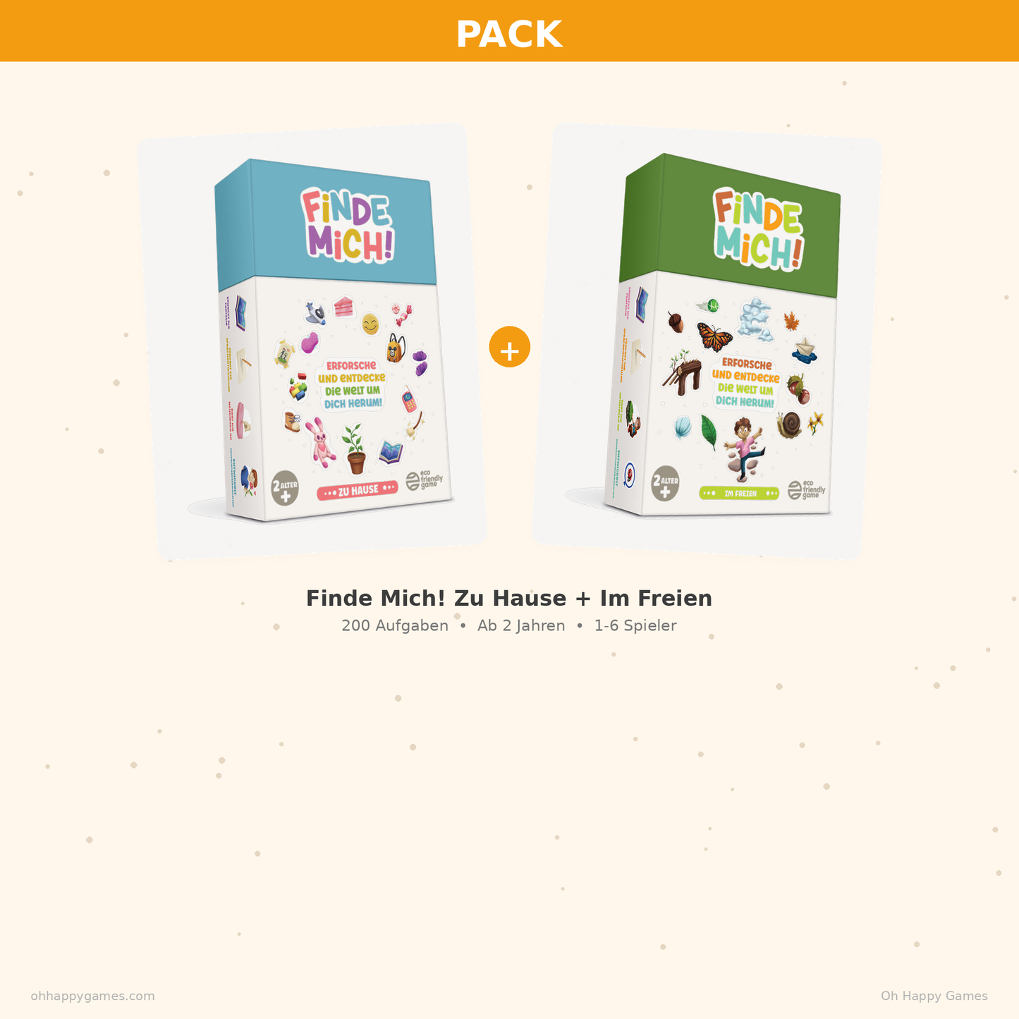 Pack Finde Mich Komplett – Zu Hause + Im Freien