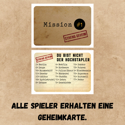 Karta der hochstapler